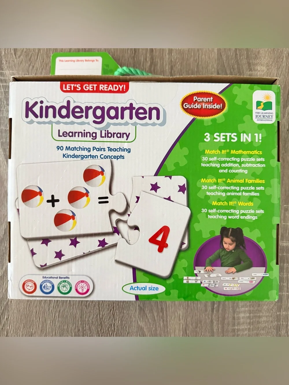 Kindergarten learning library